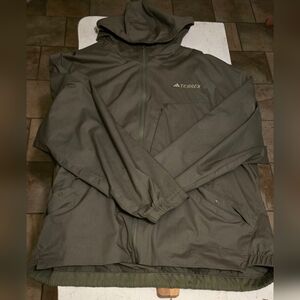 adidas Terrex Olive Performance Jacket